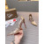 Christian Louboutin Clear PVC Golden Crystal‑Set 100mm Stiletto heel Pumps