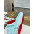 Christian Louboutin Mint Green Rubber Spiked Slide Sandal