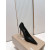 Christian Louboutin Black Glitter Velour 120mm Stiletto Heel So Kate Pumps