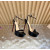 Christian Louboutin Black Patent Bow Pointed‑Toe Stiletto Heel Pumps