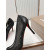 Christian Louboutin Black Mesh 85mm Stiletto Heel Pointed‑Toe Pumps
