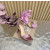Christian Louboutin Dusty Rose Satin 100mm Ankle‑Wrap Tie Stiletto Sandals