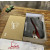 Christian Louboutin Dark Grey Suede Black‑Spiked Low‑Top Men’s Sneakers