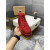 Christian Louboutin Louis Orlato Strass Red Crystal High Top Sneakers