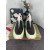 Christian Louboutin Multicolor Leather Slip‑On Spiked Sneakers Red Shark‑Tooth Sole
