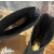 Christian Louboutin Black Knit Sock‑Style Shark‑Tooth Sole High‑Top Sneaker Boots