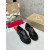 Christian Louboutin Black Leather Chunky Loafer