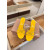 Christian Louboutin Yellow Patent Leather 100mm heel Silver‑Spiked Mule High‑Heel Sandals