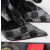 Christian Louboutin Black Satin Checkerboard Crystal Tulle Ruffle 100mm Stiletto Heel Pumps