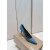 Christian Louboutin Sky Blue Patent Leather 85mm Stiletto Heel Pointed‑Toe Pumps