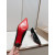 Christian Louboutin Black Patent Leather 85mm Stiletto Heel Pointed‑Toe Pumps