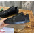 Christian Louboutin Black Mesh Leather Black‑Spiked Low‑Top Sneakers