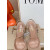 Christian Louboutin Nude Mesh 85mm Pearl‑Crystal‑Embellished Slingback Stiletto Heel Pumps