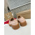 Christian Louboutin Light Pink Patent Leather Chunky Loafer
