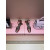 Christian Louboutin Bronze Satin Tie‑Ankle Ballet Flat Sandals