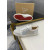 Christian Louboutin White Leather AB Crystal‑Encrusted Low‑Top Sneakers
