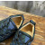 Christian Louboutin Green Camouflage Gunmetal‑Spiked Low‑Top Sneakers