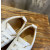 Christian Louboutin White Leather Silver Crystal‑Embellished Low‑Top Men’s Sneakers