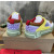 Christian Louboutin Color‑Block Suede Mesh Spiked Chunky Low‑Top Sneakers