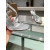 Christian Louboutin Silver Metallic Asymmetric Curved Strap Slingback Sandal 100mm heel