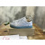 Christian Louboutin Light Grey Suede Tonal‑Spiked Low‑Top Men’s Sneakers