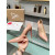 Christian Louboutin Nude Patent Scalloped 100mm heel Pump