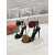 Christian Louboutin Black Satin 120mm Crystal Flower Stiletto Slingback Sandals