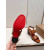 Christian Louboutin Brown Calfskin 85mm Block‑Heel Ankle‑Strap Sandals