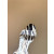 Christian Louboutin Zebra‑Print Satin 100mm Stiletto Heel Wrap‑Tie Sandals