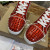 Christian Louboutin Red Metallic Patent Spike‑Toe Low‑Top Sneakers