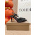 Christian Louboutin Black Mesh 80mm Apostropha Crystal‑Embellished Slingback Stiletto Heel Pumps