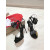 Christian Louboutin Black Satin 120mm Crystal Flower Stiletto Slingback Sandals