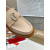 Christian Louboutin Beige Leather Chunky Loafer