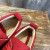 Christian Louboutin Red Suede Monochrome Spiked Low‑Top Men’s Sneakers