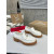 Christian Louboutin White Leather Chunky Loafer
