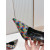 Christian Louboutin Multicolor Checkerboard Sequin 120mm Stiletto Heel So Kate Pumps