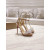 Christian Louboutin Nude Patent 120mm Crystal Flower Platform Stiletto Sandals