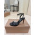 Christian Louboutin Black Satin 100mm Stiletto Heel Ankle‑Strap Open‑Toe Sandals