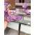 Christian Louboutin Purple Metallic Crystal‑Embellished 100mm Stiletto heel Sandals