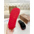 Christian Louboutin Black Mesh‑Strap Slide Sandals Red Rubber Outsole