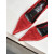 Christian Louboutin Red Glitter Velour 120mm Stiletto Heel So Kate Pumps