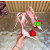 Christian Louboutin Pink Satin Multicolor Rose Flower 100mm Stiletto Heel Slingback Pumps