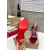 Christian Louboutin Burgundy Velvet 100mm heel Ankle Strap Sandals