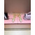 Christian Louboutin Gold Satin Crystal Tie‑Ankle Ballet Flats