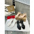Christian Louboutin White Leather Block heel Ankle Strap Sandal