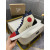 Christian Louboutin Cream Navy Red Spiked 20mm High‑Top Sneakers