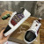 Christian Louboutin Multicolor Tweed Patchwork Low‑Top Sneakers