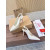 Christian Louboutin White Leather 85mm Pointed Toe Slingback Pumps