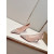 Christian Louboutin Nude Mesh Crystal 85mm Stiletto Heel Pointed‑Toe Pumps