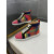 Christian Louboutin Multicolor Tie‑Dye Print Spiked High‑Top Sneakers